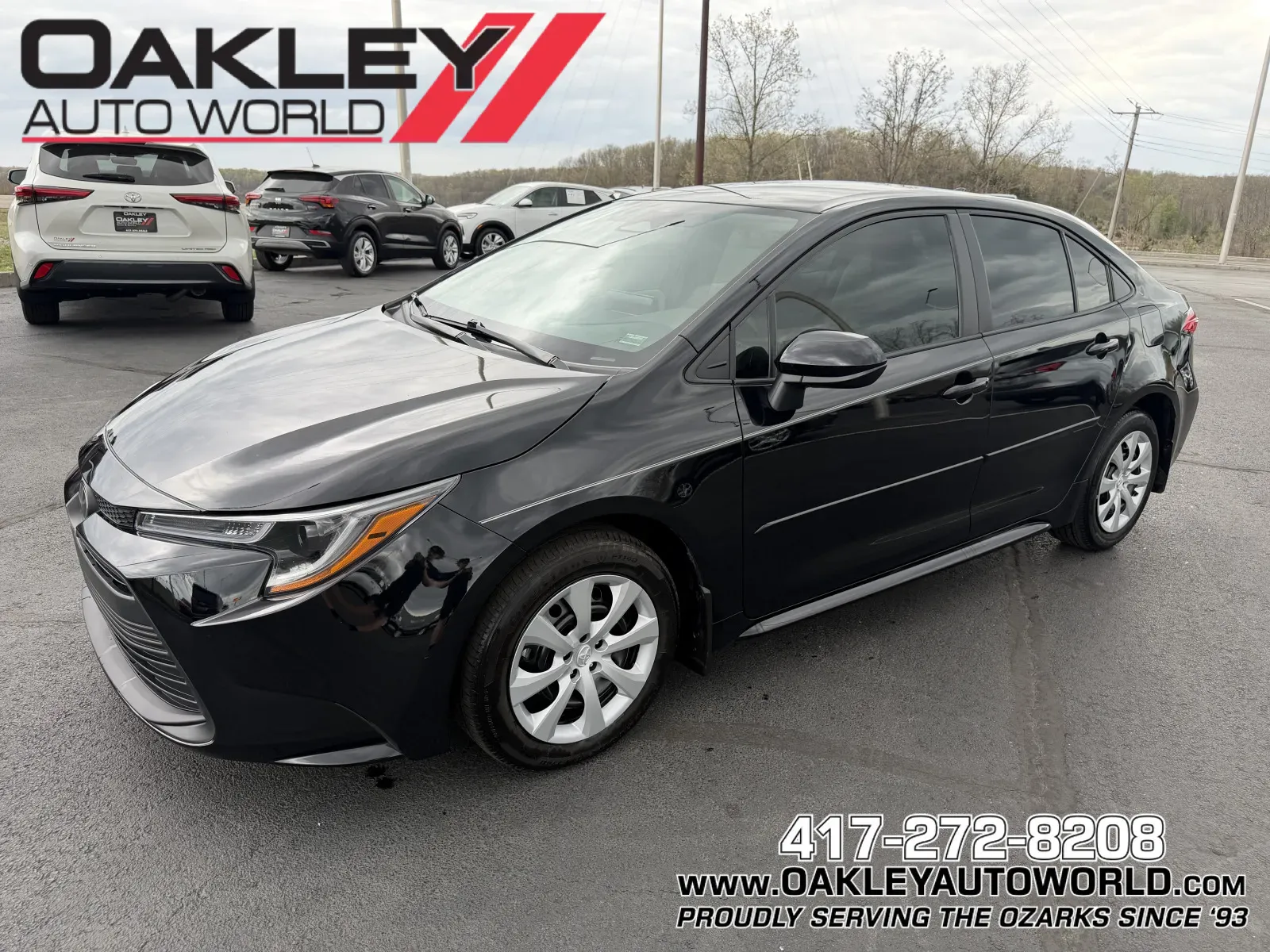 Black 2024 Toyota Corolla LE for sale in Branson West, MO
