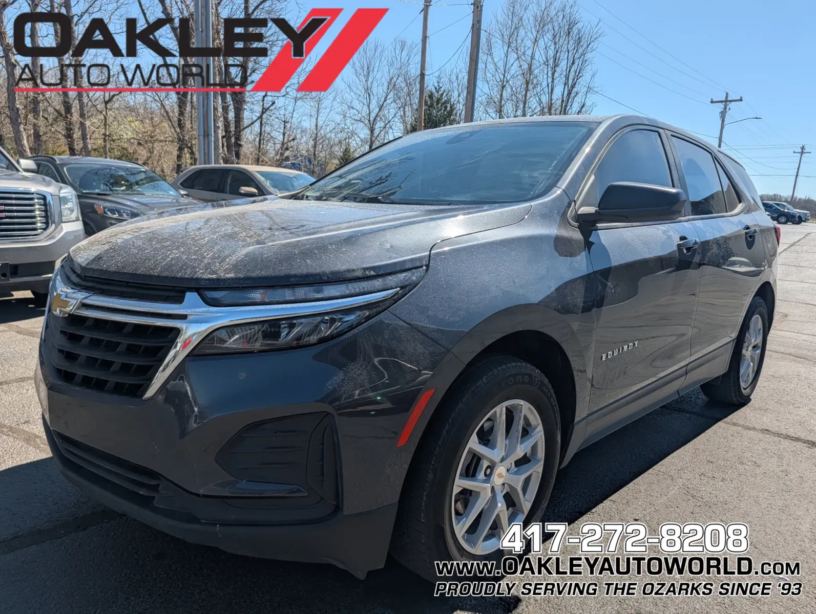 Gray 2022 Chevrolet Equinox LS for sale in Branson West, MO