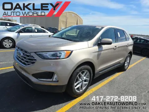 Gold 2021 Ford Edge SEL for sale in Branson West, MO