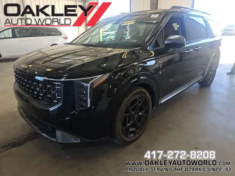 Black 2025 Kia Carnival SX Prestige for sale in Branson West, MO