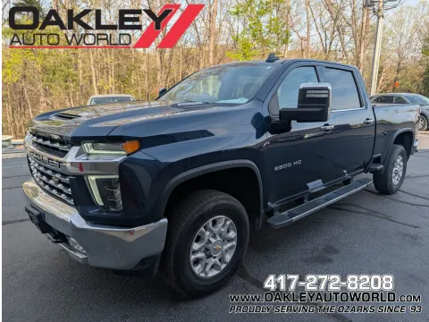 Blue 2022 Chevrolet Silverado 2500HD LTZ for sale in Branson West, MO
