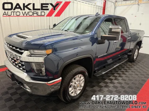 Blue 2022 Chevrolet Silverado 2500HD LTZ for sale in Branson West, MO