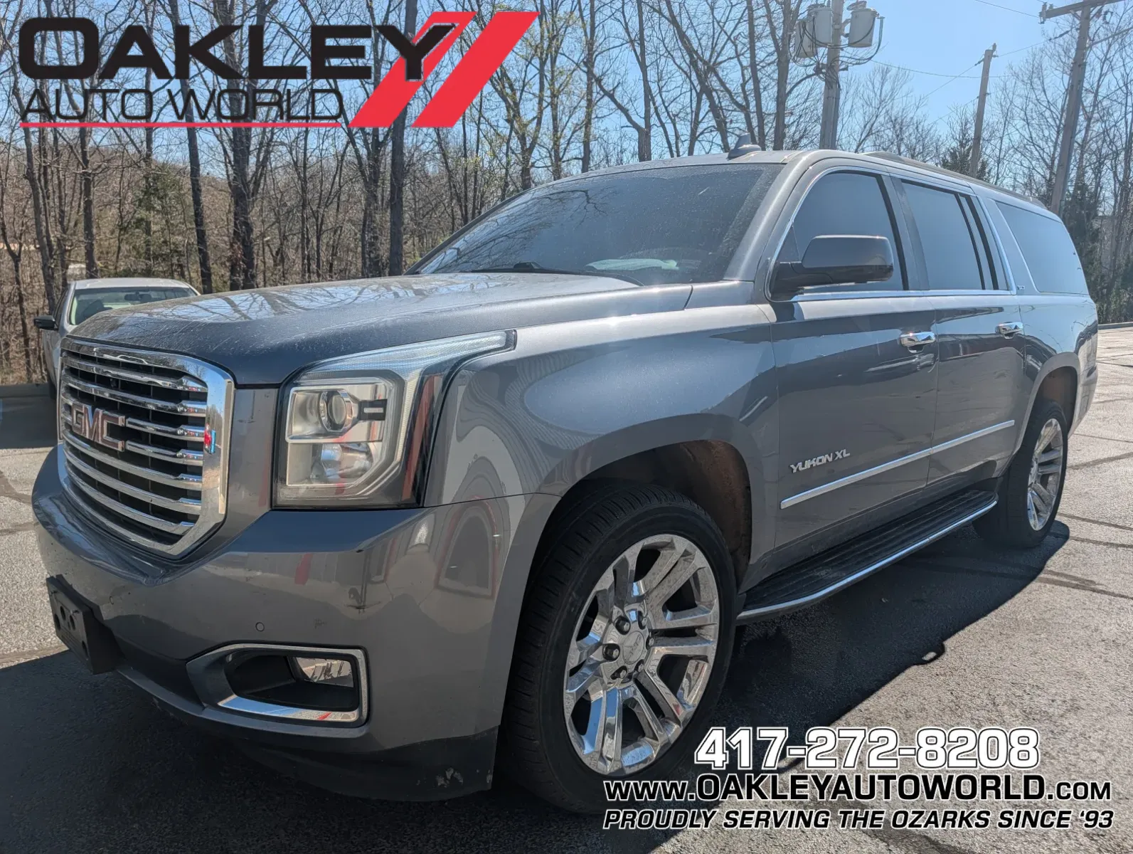 Gray 2018 GMC Yukon XL SLT for sale in Branson West, MO
