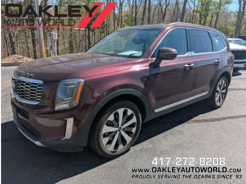 Red 2021 Kia Telluride S for sale in Branson West, MO