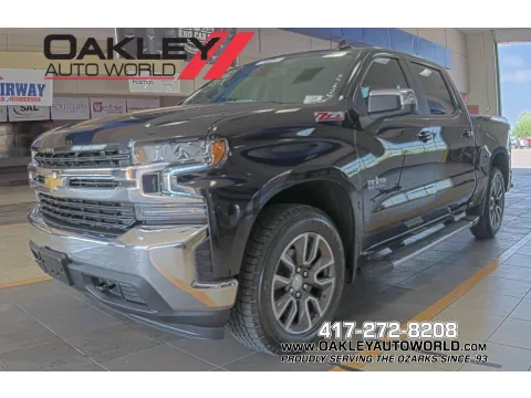 Black 2021 Chevrolet Silverado 1500 LT for sale in Branson West, MO