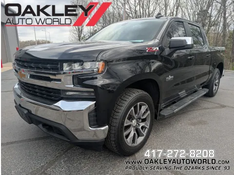 Black 2021 Chevrolet Silverado 1500 LT for sale in Branson West, MO