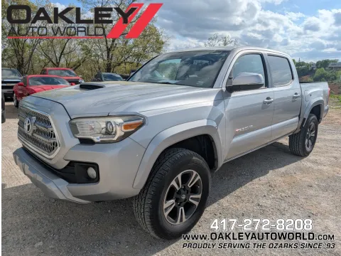 Silver 2017 Toyota Tacoma TRD Sport for sale in Branson West, MO