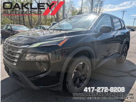 Black 2025 Nissan Rogue SV for sale in Branson West, MO