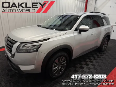 Silver 2025 Nissan Pathfinder SV for sale in Branson West, MO