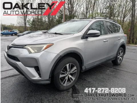 Silver 2017 Toyota RAV4 XLE for sale in Branson West, MO
