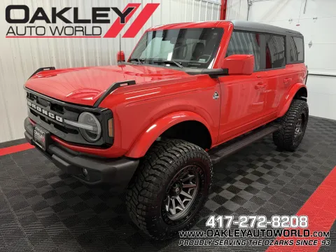 Red 2023 Ford Bronco Outer Banks for sale in Branson West, MO