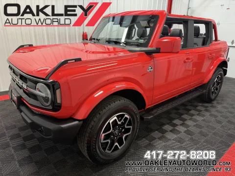 Red 2023 Ford Bronco Outer Banks for sale in Branson West, MO