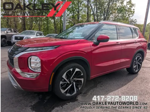 Red 2022 Mitsubishi Outlander SEL for sale in Branson West, MO