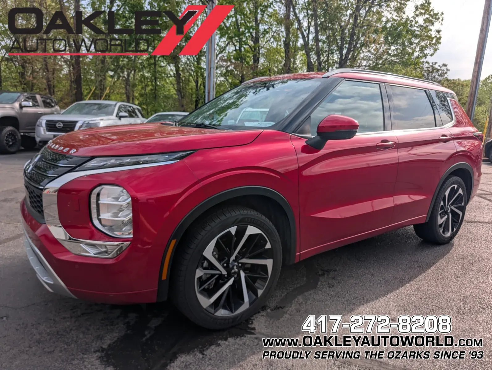 Red 2022 Mitsubishi Outlander SEL for sale in Branson West, MO