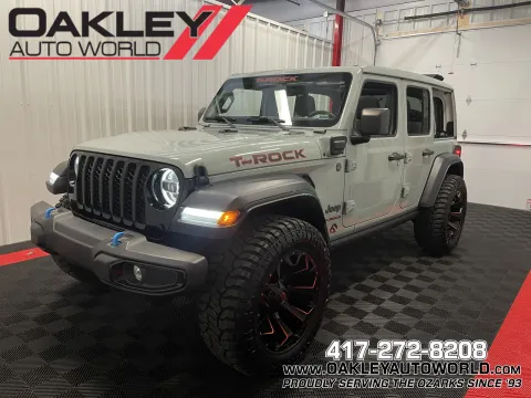 Gray 2023 Jeep Wrangler Base 4xe for sale in Branson West, MO
