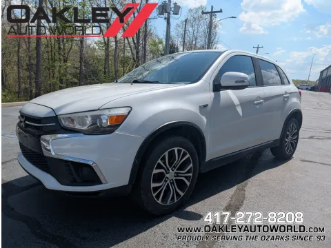 White 2018 Mitsubishi Outlander Sport for sale in Branson West, MO