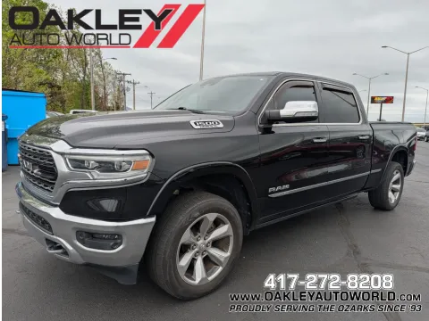 Black 2019 Ram 1500 Limited for sale in Branson West, MO