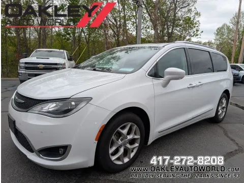 White 2018 Chrysler Pacifica Touring L Plus for sale in Branson West, MO