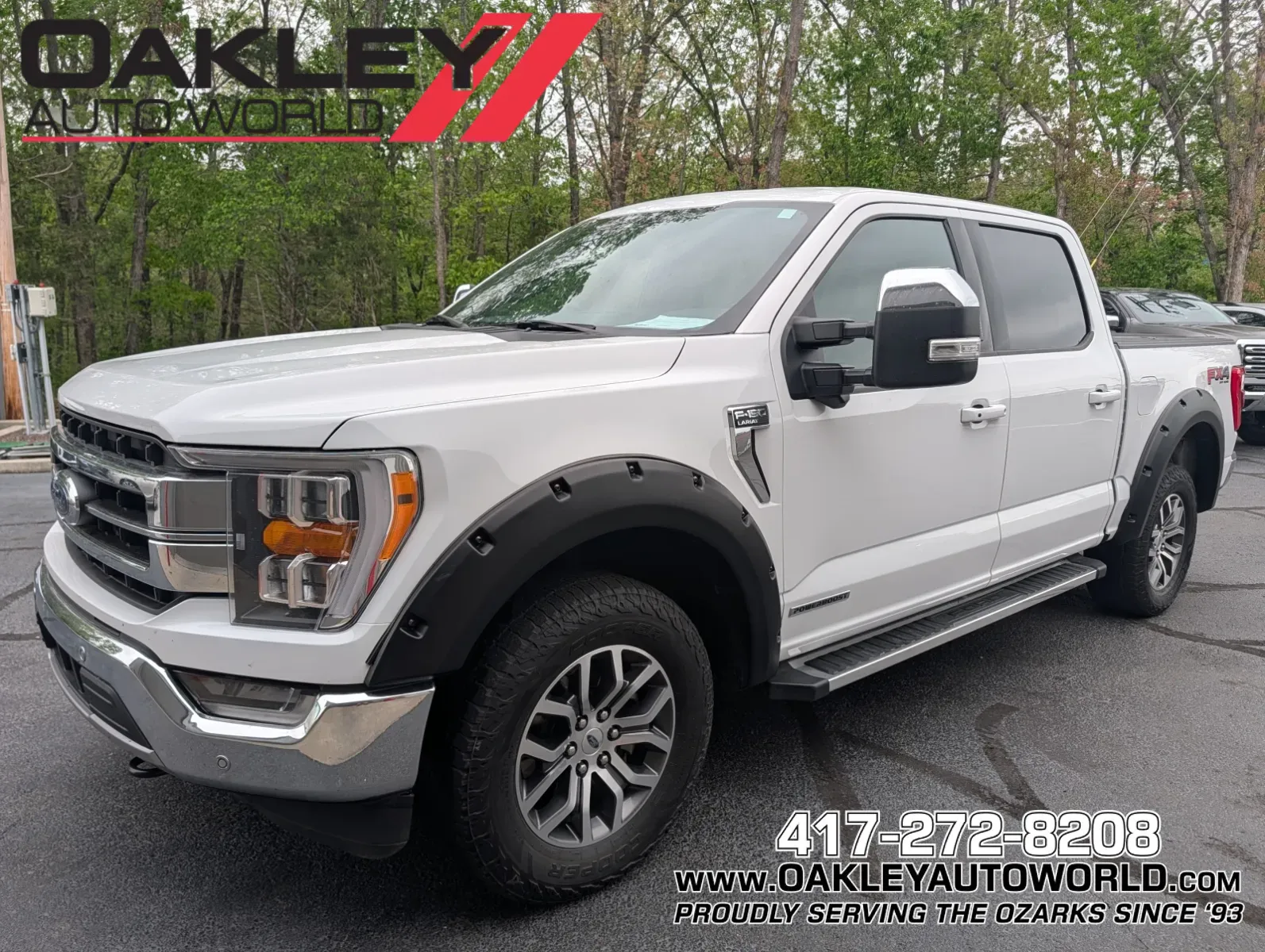 White 2022 Ford F-150 Lariat for sale in Branson West, MO