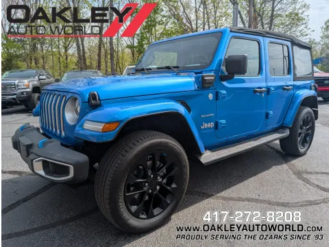 Blue 2022 Jeep Wrangler for sale in Branson West, MO