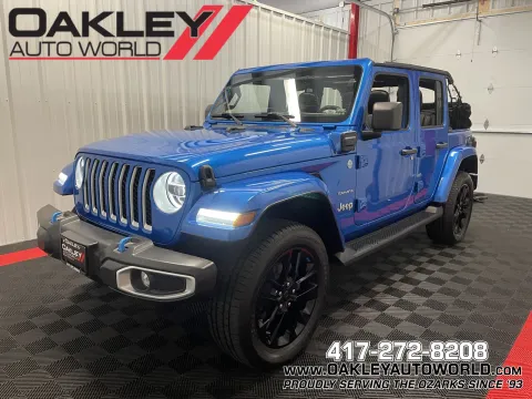 Blue 2022 Jeep Wrangler for sale in Branson West, MO