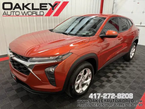 Orange 2024 Chevrolet Trax LS for sale in Branson West, MO