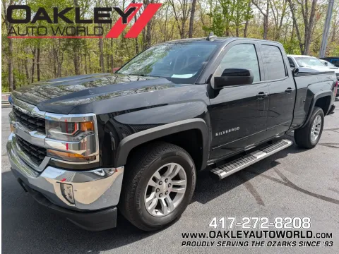 Black 2017 Chevrolet Silverado 1500 LT for sale in Branson West, MO