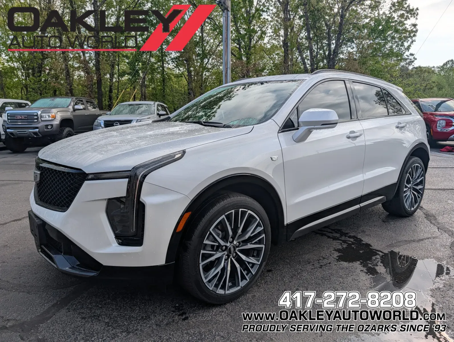 White 2024 Cadillac XT4 Sport for sale in Branson West, MO