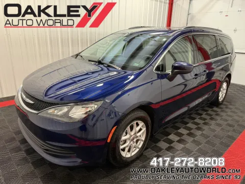 Blue 2020 Chrysler Voyager LXI for sale in Branson West, MO