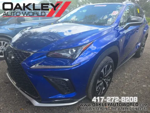 Blue 2021 Lexus NX 300 F Sport for sale in Branson West, MO