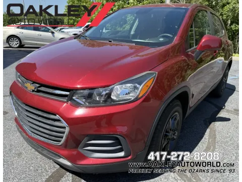 Red 2021 Chevrolet Trax LS for sale in Branson West, MO