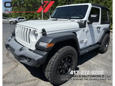 White 2019 Jeep Wrangler Sport S for sale in Branson West, MO