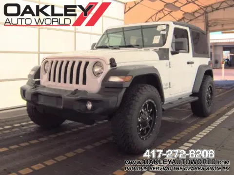 White 2019 Jeep Wrangler Sport S for sale in Branson West, MO