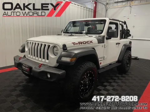 White 2019 Jeep Wrangler Sport S for sale in Branson West, MO