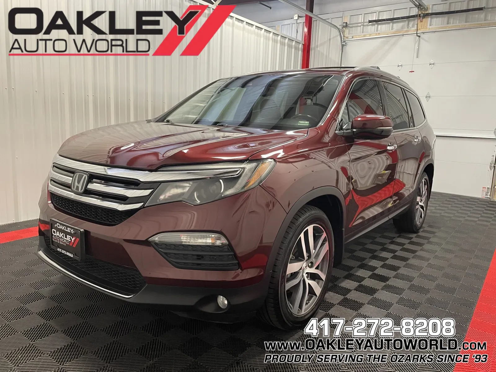 Red 2018 Honda Pilot Touring for sale in Branson West, MO