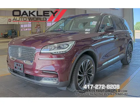 Red 2021 Lincoln Aviator Reserve for sale in Branson West, MO