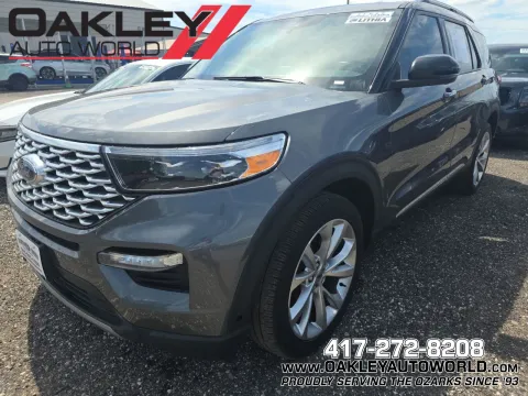 Gray 2023 Ford Explorer Platinum for sale in Branson West, MO