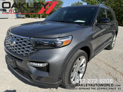 Gray 2023 Ford Explorer Platinum for sale in Branson West, MO