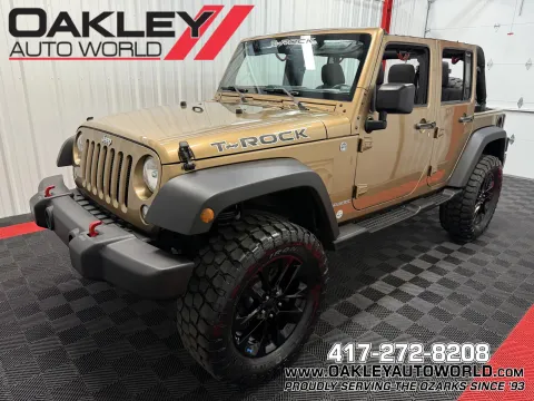 Brown 2015 Jeep Wrangler Unlimited Sport for sale in Branson West, MO