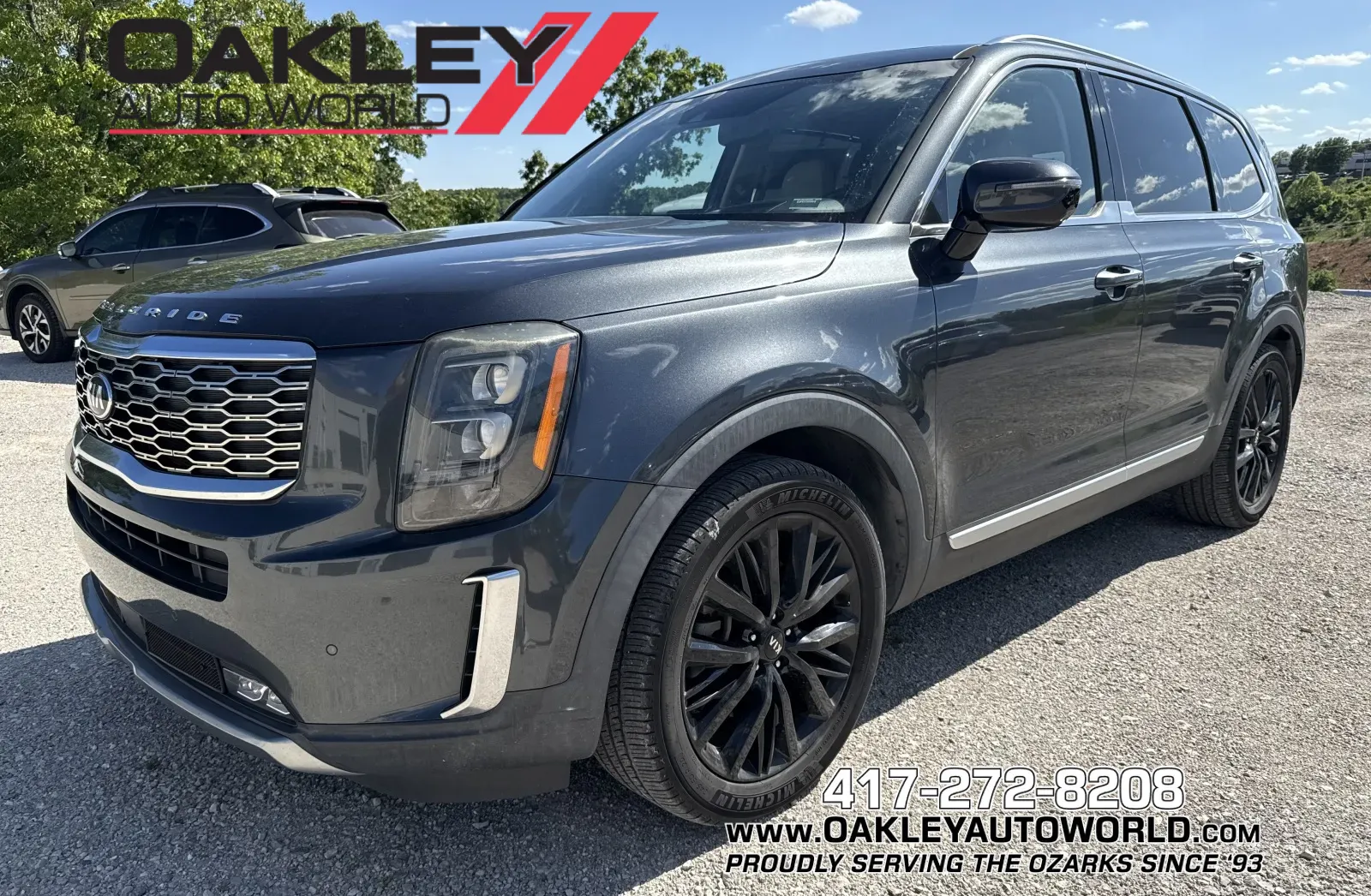 Gray 2020 Kia Telluride SX for sale in Branson West, MO