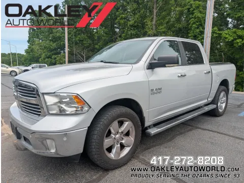 Silver 2016 Ram 1500 Big Horn for sale in Branson West, MO