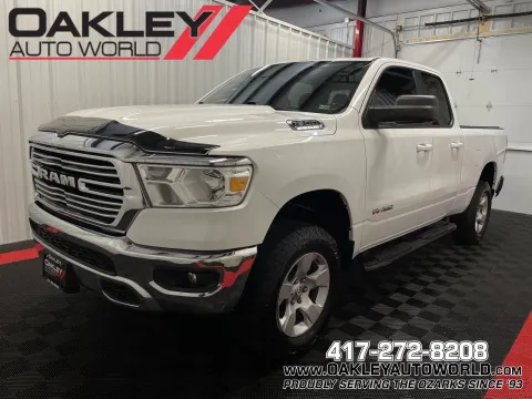 White 2021 Ram 1500 Big Horn/Lone Star for sale in Branson West, MO