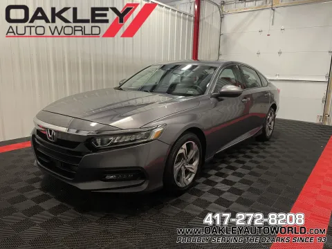 Gray 2018 Honda Accord EX-L 2.0T for sale in Branson West, MO