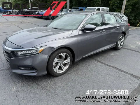 Gray 2018 Honda Accord EX-L 2.0T for sale in Branson West, MO