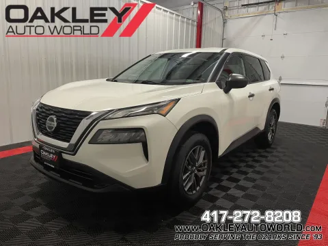 White 2021 Nissan Rogue S for sale in Branson West, MO