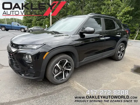 Black 2022 Chevrolet TrailBlazer RS for sale in Branson West, MO