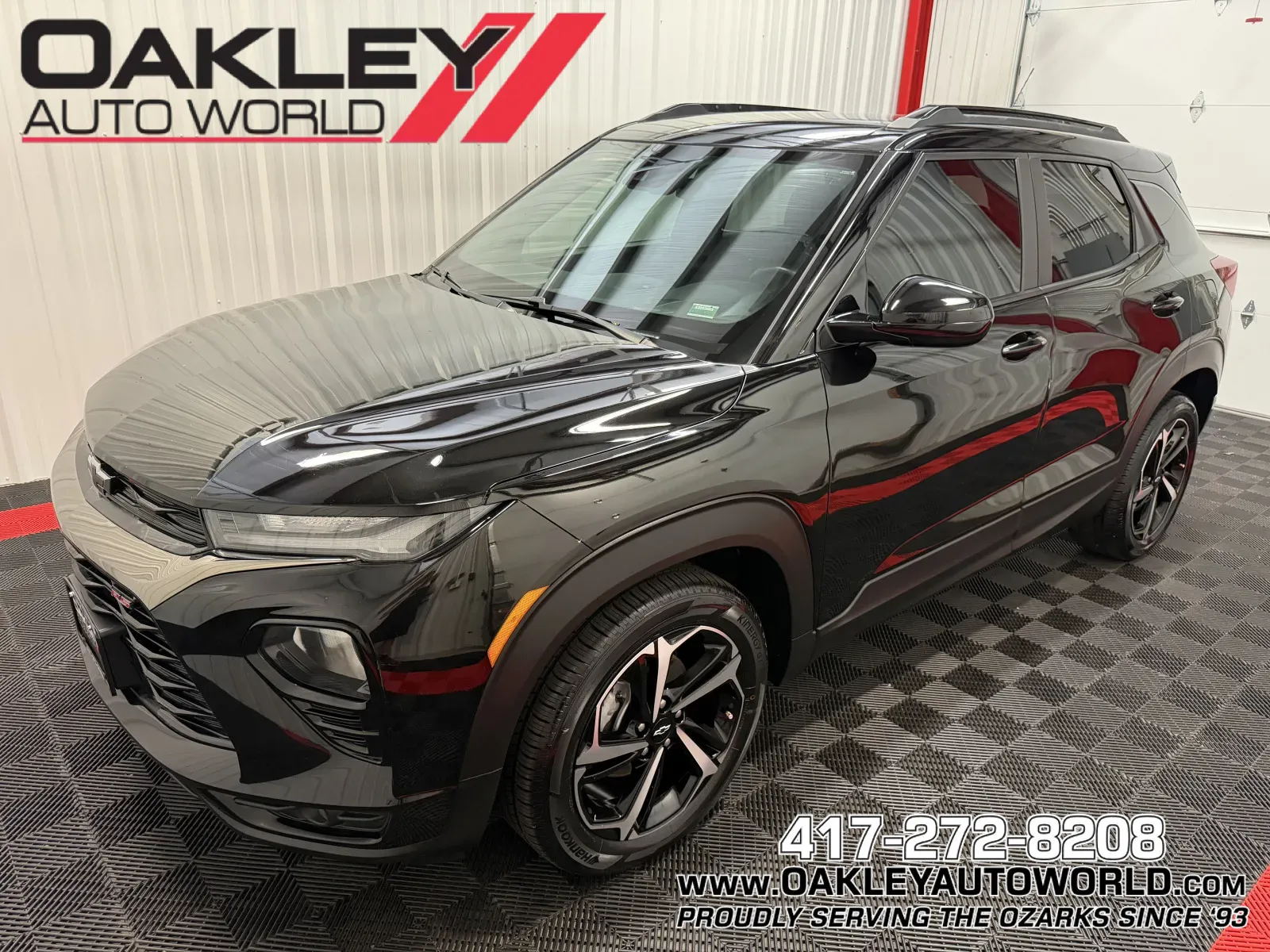 Black 2022 Chevrolet TrailBlazer RS for sale in Branson West, MO