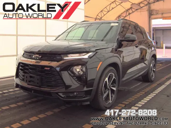 Black 2022 Chevrolet TrailBlazer RS for sale in Branson West, MO