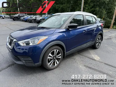 Blue 2019 Nissan Kicks SV for sale in Branson West, MO