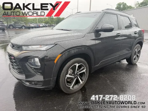 Black 2022 Chevrolet TrailBlazer RS for sale in Branson West, MO